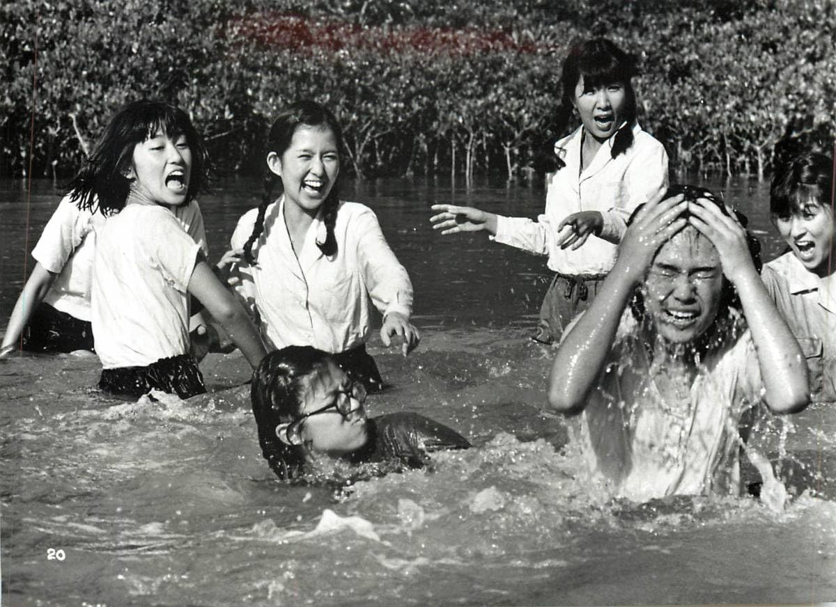 特大 映画 ポスター ひめゆりの塔 栗原小巻 古手川祐子 大場久美子 東宝